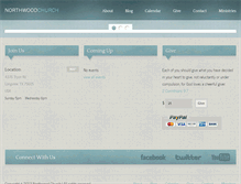 Tablet Screenshot of northwoodlongview.com